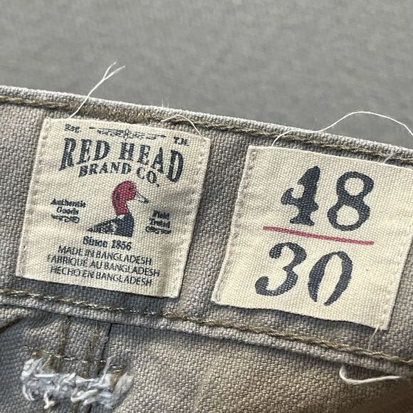 Red Head Pants Men's 48x30 Canvas Utility Work - Picture 12 of 15